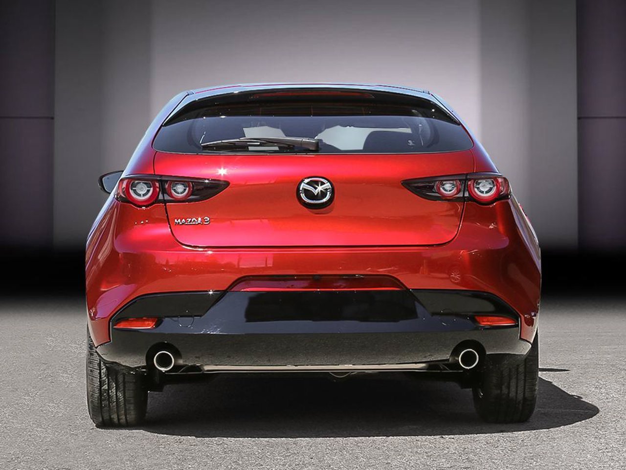 Mazda Mazda3 Sport JM1BPAKL6T1909960 2026 Rouge vibrant cristal métallisé Mirabel - photo #4