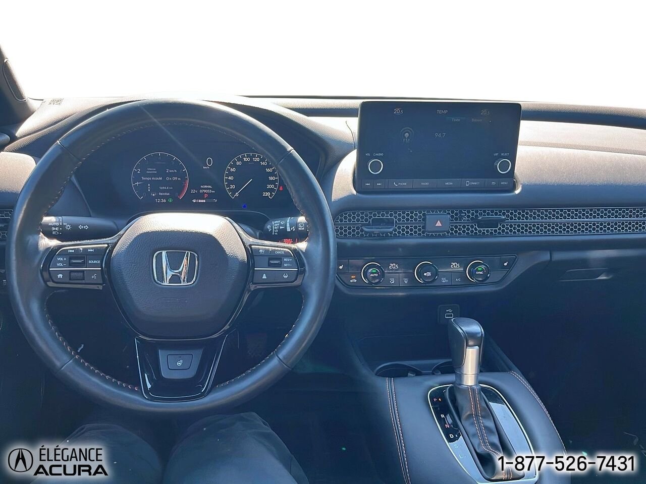 2023 Honda HR-V Sport TI CVT | A8918A Black Granby - photo #18