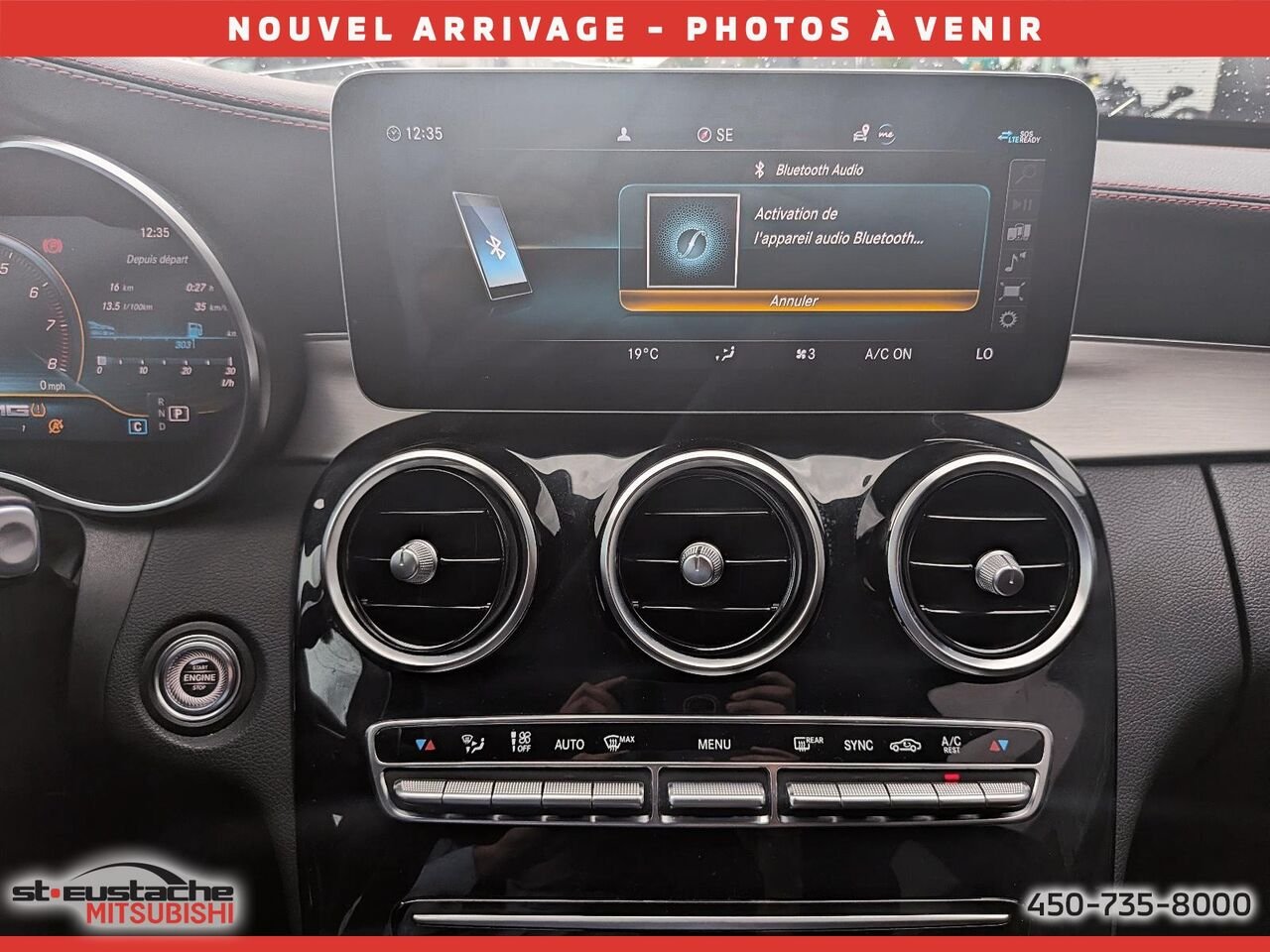 2020 Mercedes-Benz Classe-C Black Saint-Eustache - photo #7