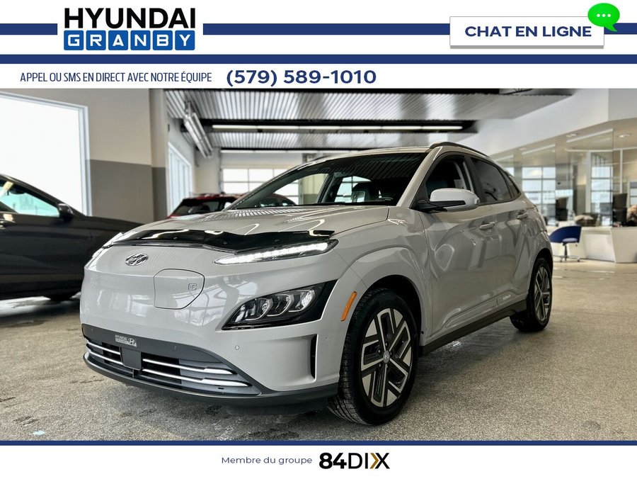 Hyundai Kona électrique Ultimate 2023 Gris