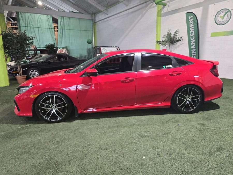 Honda Civic Si berline Manuelle 2020 Rouge