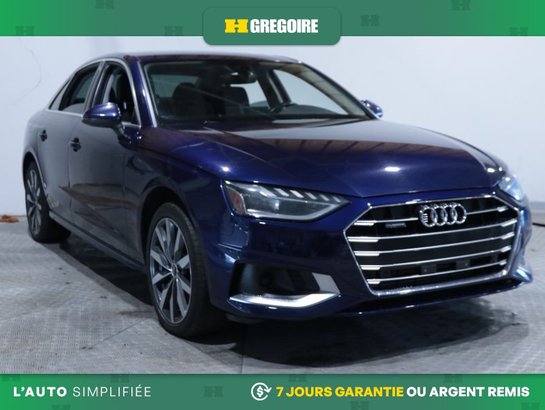 Audi A4 2021 2021 Bleu