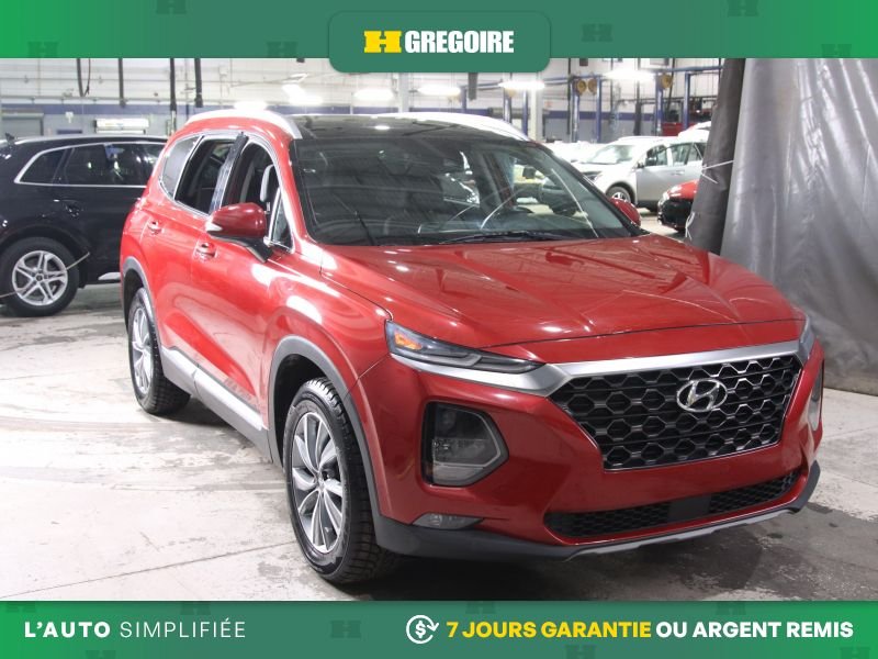 2019 Hyundai Santa Fe Preferred AWD AUTO A/C MAGS TOIT CAM RECUL BLUETOO Red