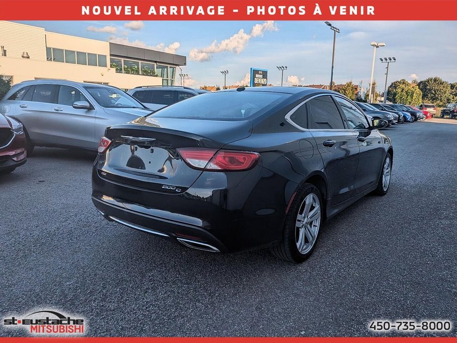 Chrysler 200 c awd 200 C AWD -CUIR BRUN-SIÈGES VENTILÉ ET CHAUFFANT-BLUETOOTH 2016 Noir