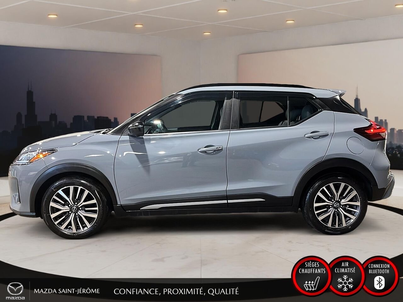 2023 Nissan Kicks Grey Ste-Agathe des Monts - photo #10
