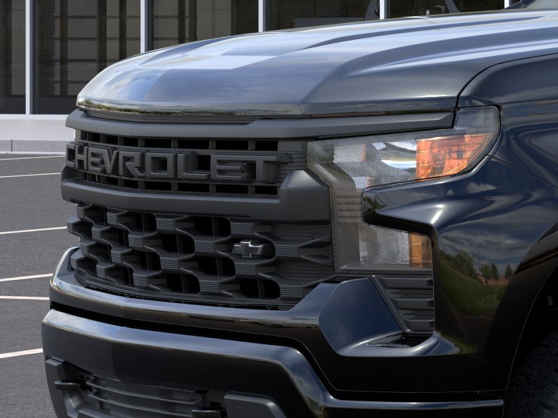 2026 CHEVROLET SILVERADO 1500 Custom cabine multiplace 4RM 157 po Black Sherbrooke - photo #12