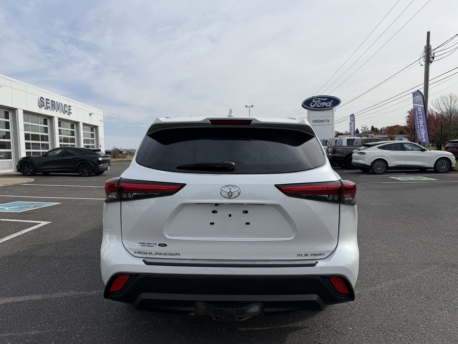 Toyota Highlander XLE TI 2023 Blanc