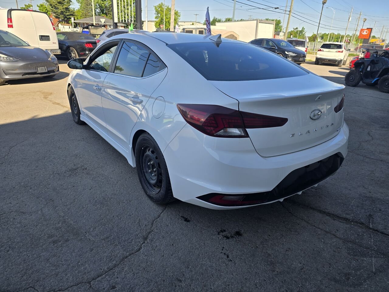 Hyundai Elantra 2019 Blanc Longueuil, - photo #2