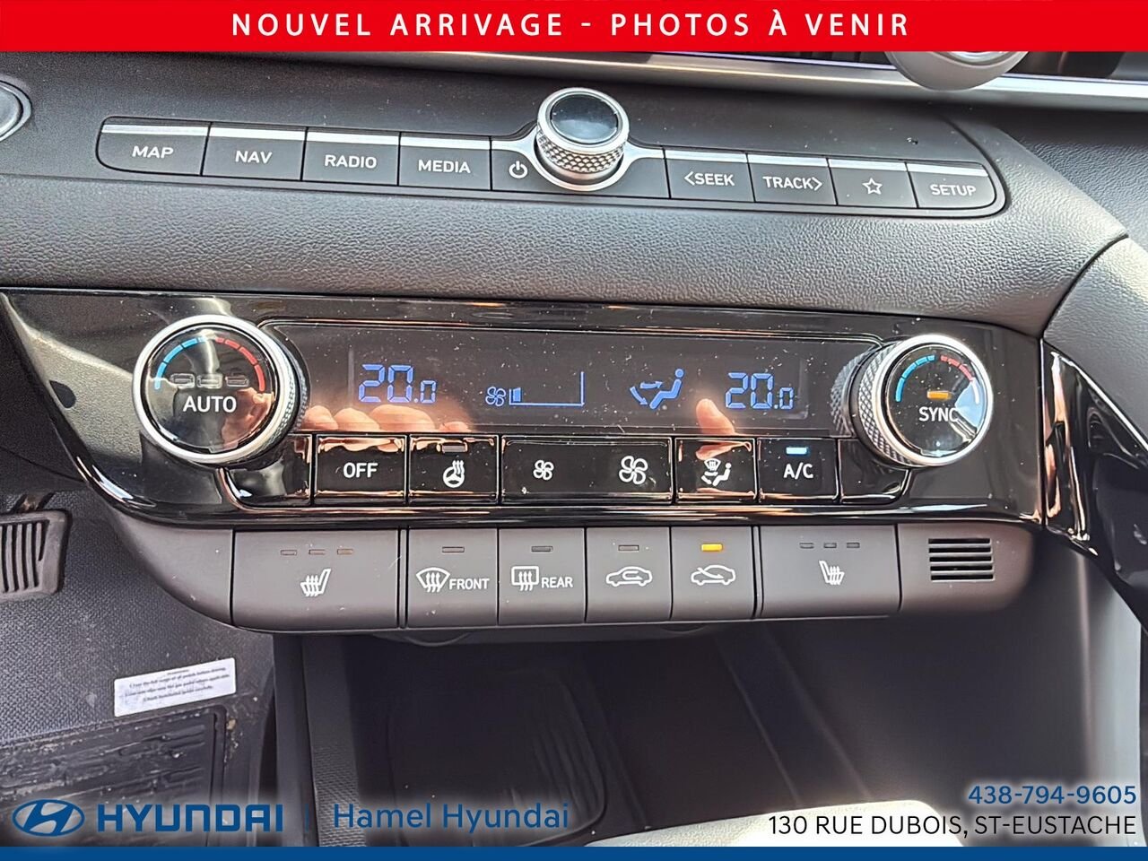 HYUNDAI ELANTRA HEV LUXURY 2026 Blanc Saint-Eustache - photo #6