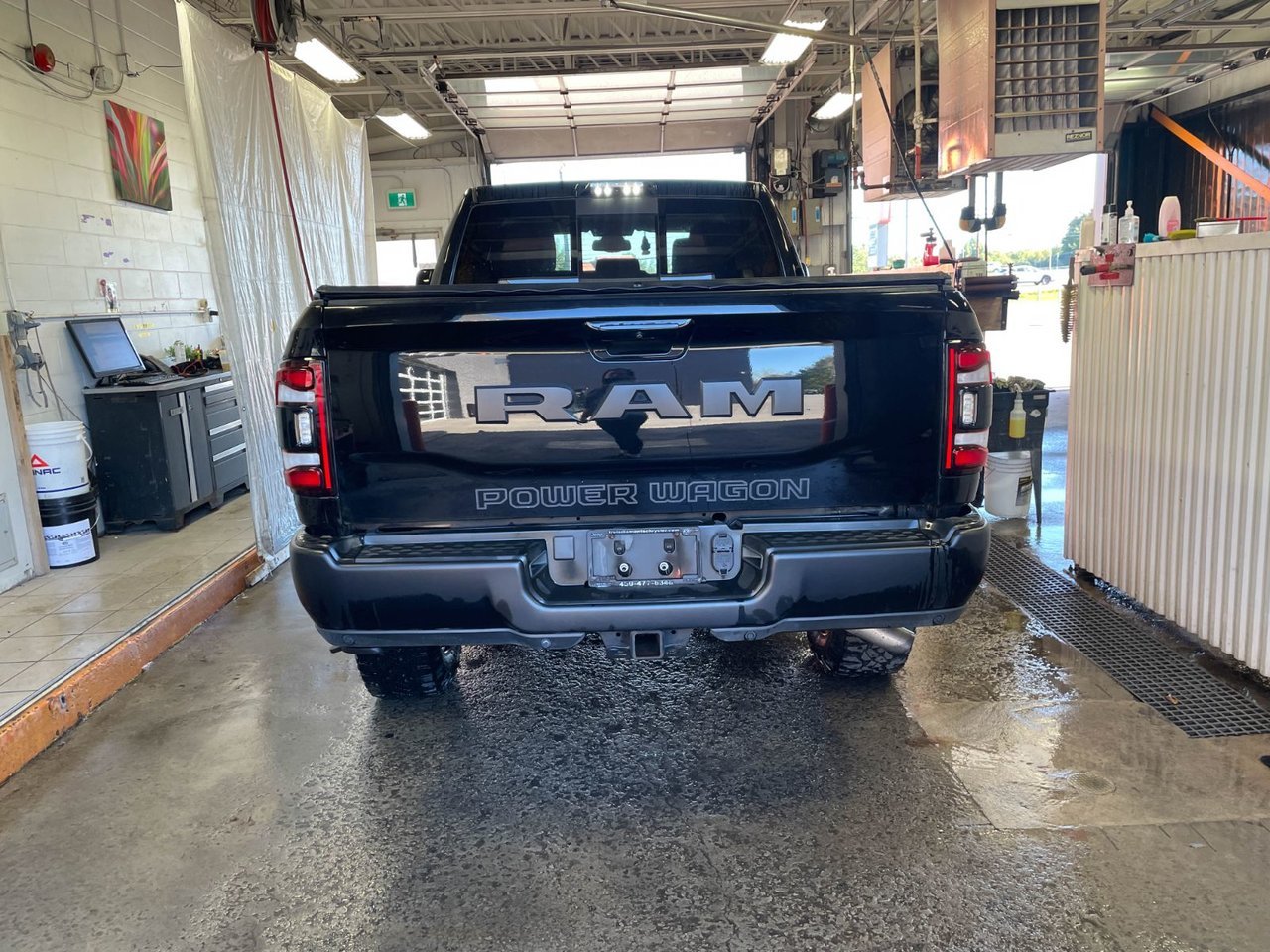 Ram 2500 POWER WAGON 75E ANNIV CREW 4X4 *TOIT* NAV BEDLINER 2021 Noir Saint-Jérôme - photo #7