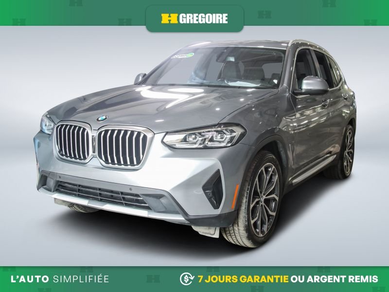 BMW X3 2023 Gris Saint-Eustache - photo #2