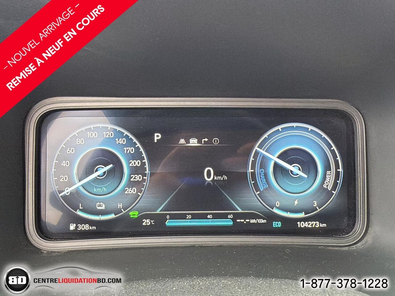 Hyundai Kona électrique Preferred | 2023 Gris Granby - photo #18