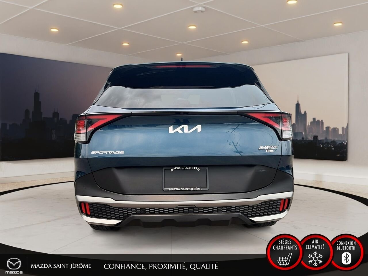 2023 Kia Sportage Blue Ste-Agathe des Monts - photo #6