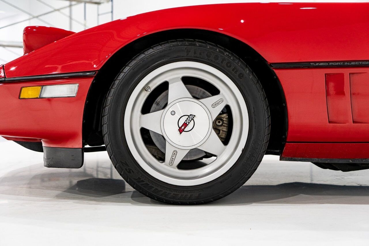 Chevrolet Corvette *PRIX EN USD* Callaway Turbo #123/400 built 1988 Rouge Montréal - photo #46