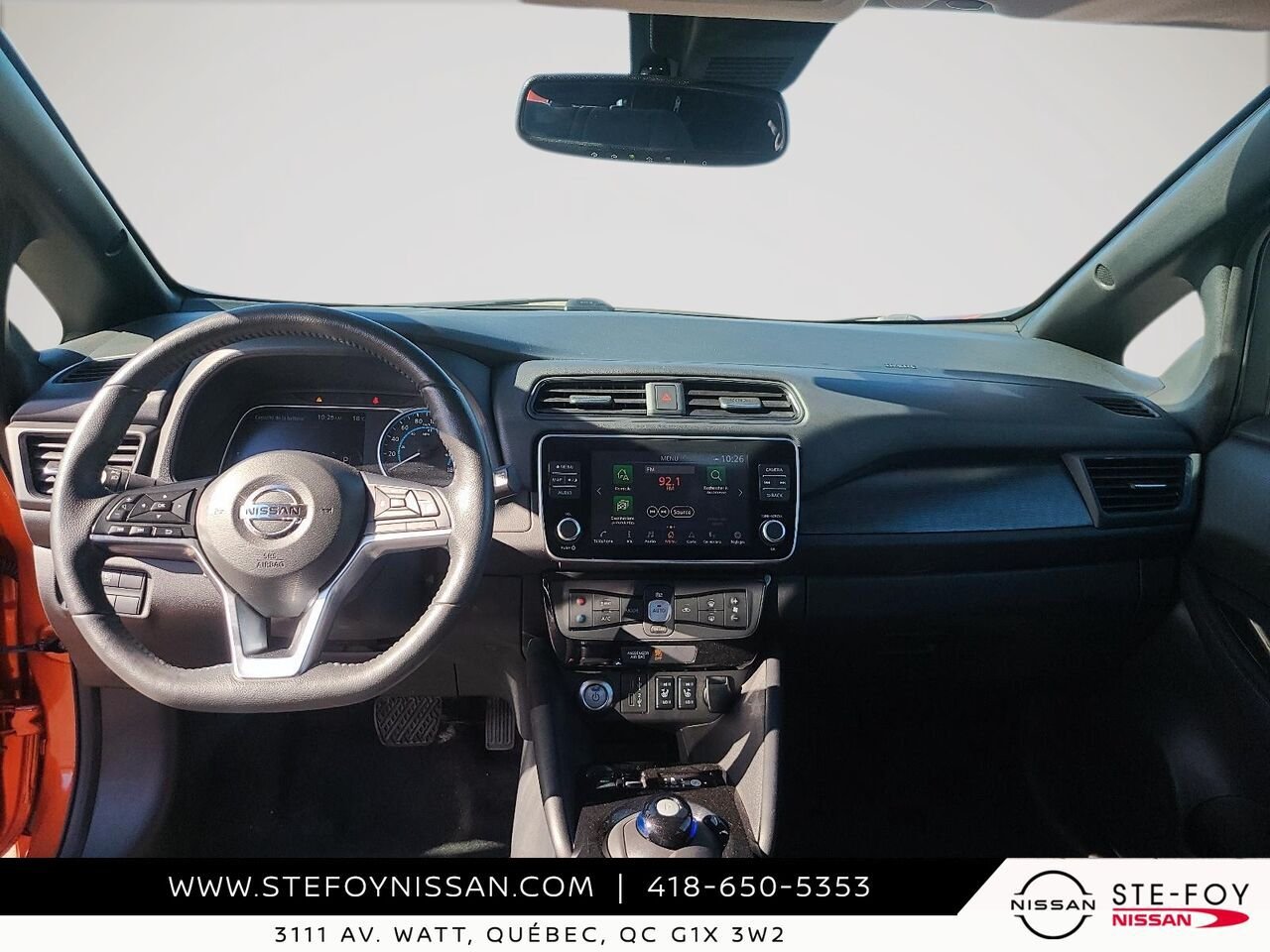 Nissan LEAF SV PLUS 2022 Orange Ste-Foy - photo #9