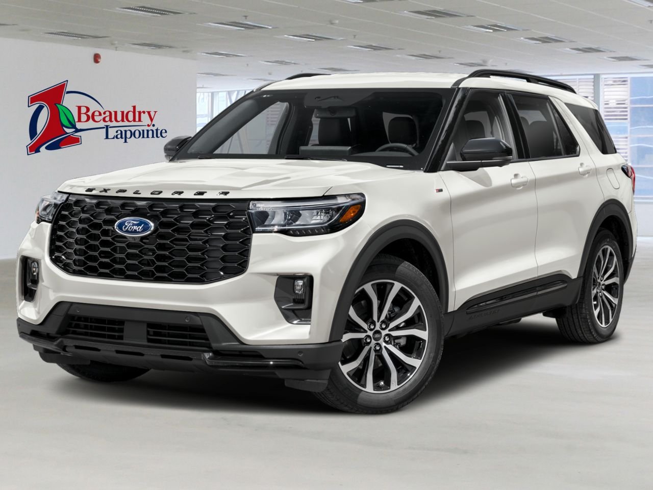 Ford Explorer 2026 Blanc astral métallisé trois couches La Sarre - photo #0
