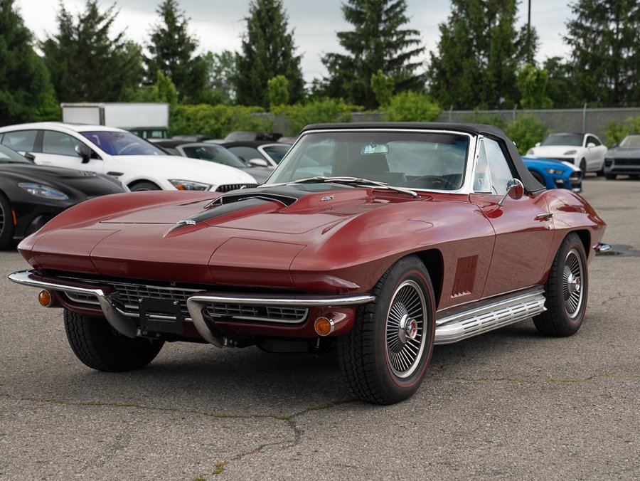Chevrolet Corvette 1967 1967 Rouge