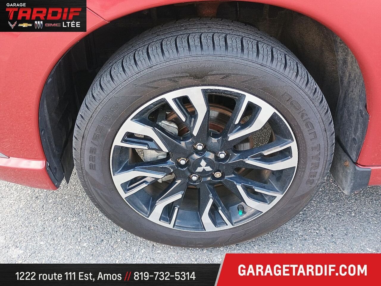 Mitsubishi Outlander PHEV 10620C 2018 Rouge Amos - photo #6