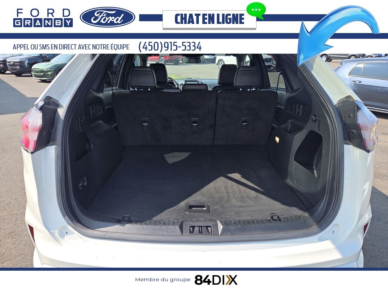 Ford Edge 2024 Blanc Granby - photo #23