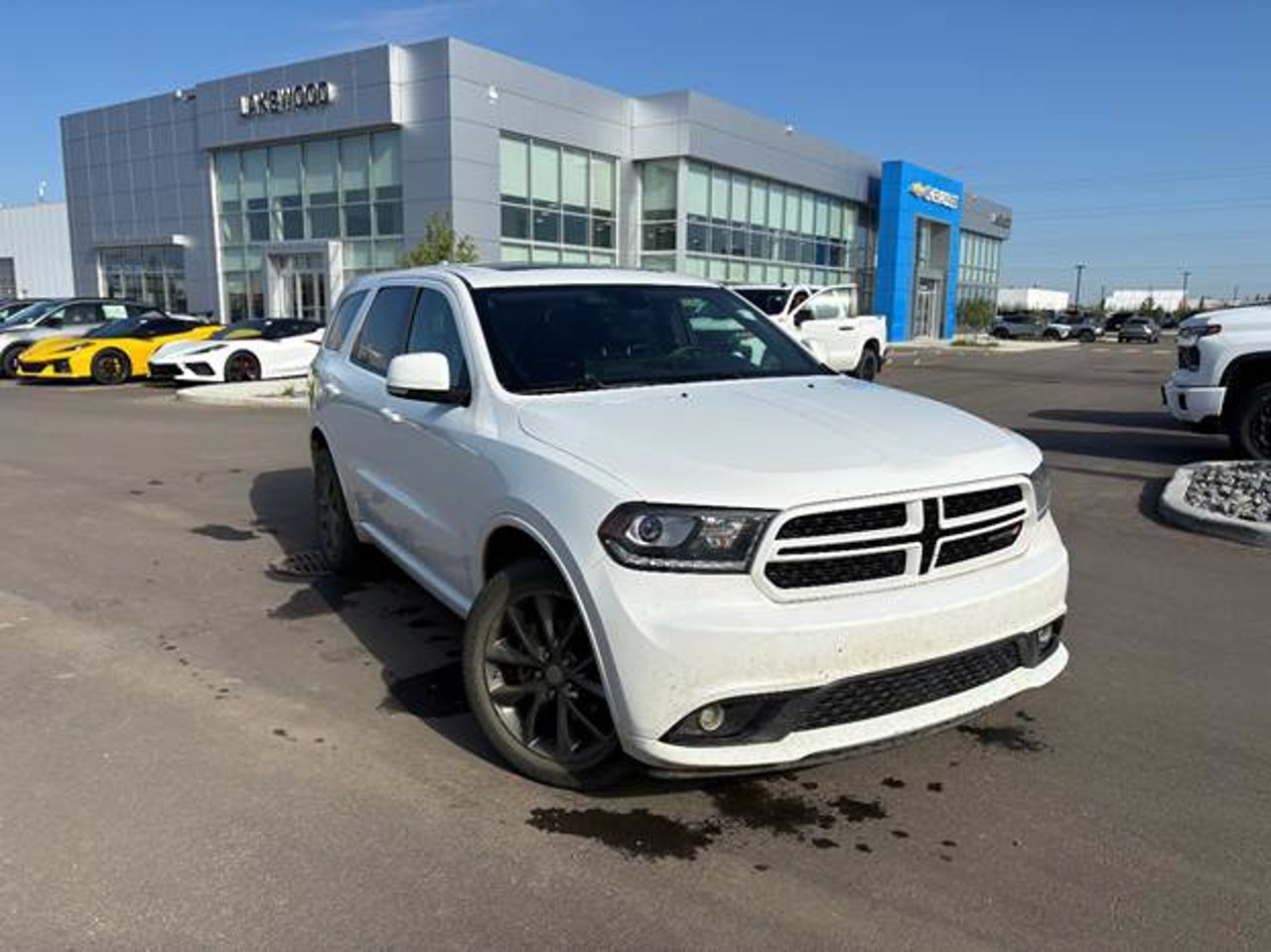 2017 Dodge Durango AWD 4dr GT White Sherwood Park - photo #1