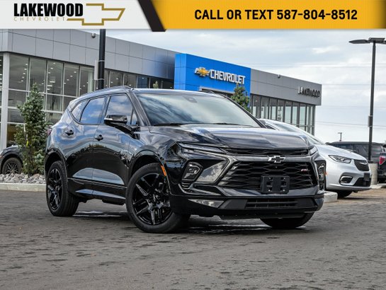 2024 Chevrolet Blazer RS Plus AWD 3.6L | Panoramic Sunroof Black