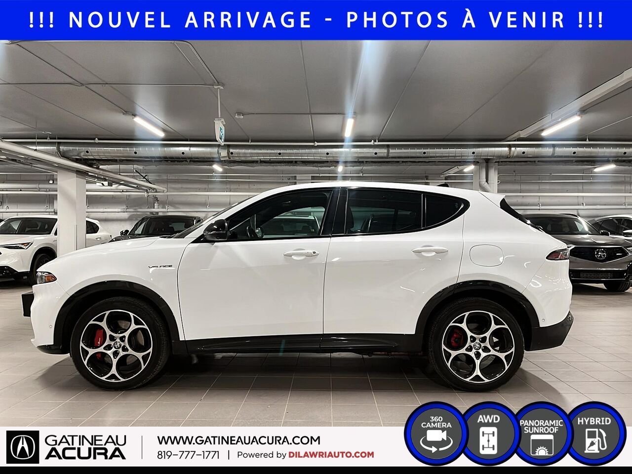 Alfa Romeo Tonale Veloce PHEV AWD 2024 Blanc Ottawa & Gatineau - photo #7