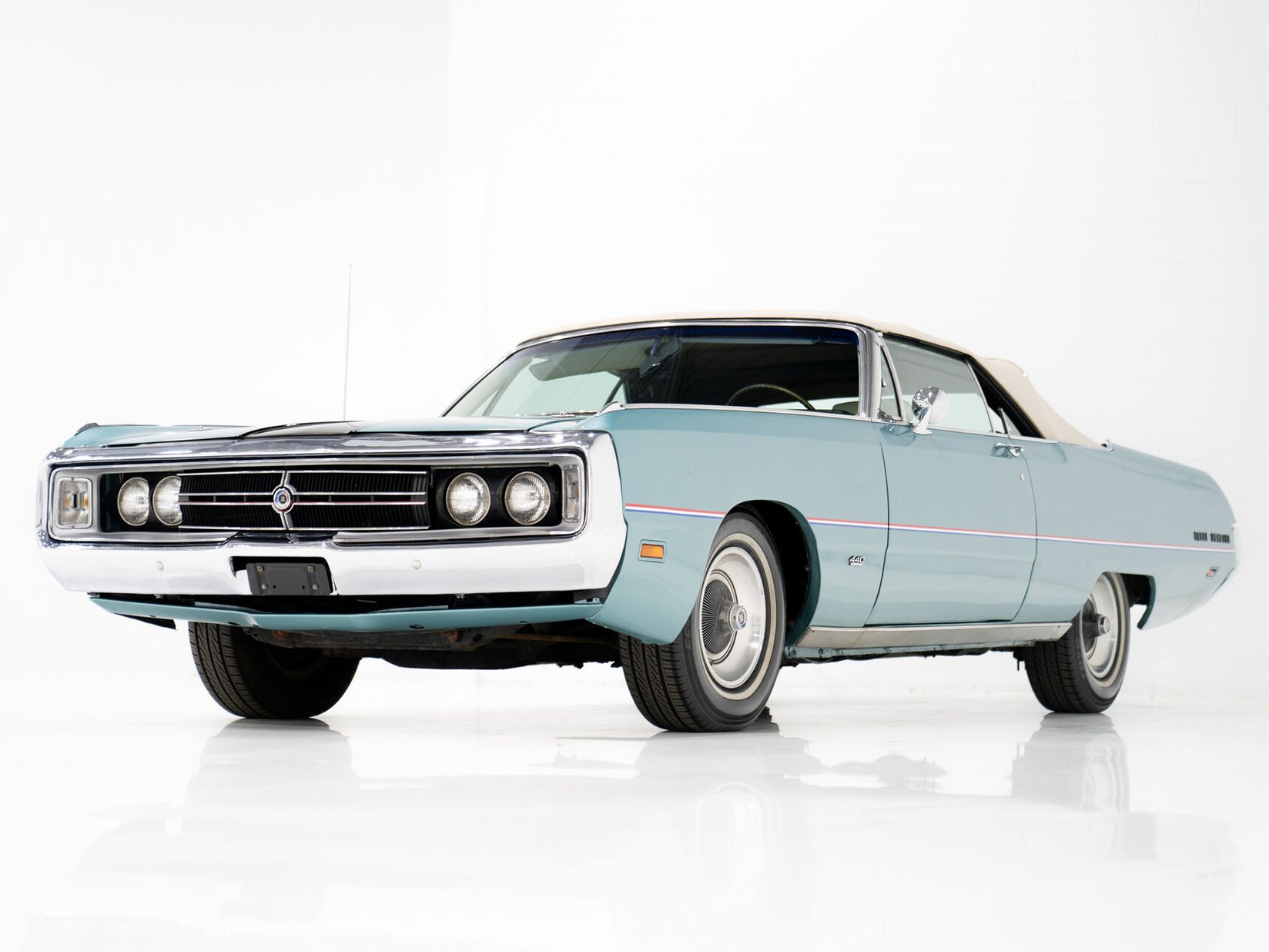 1969 Chrysler 300 Blue Montreal - photo #19