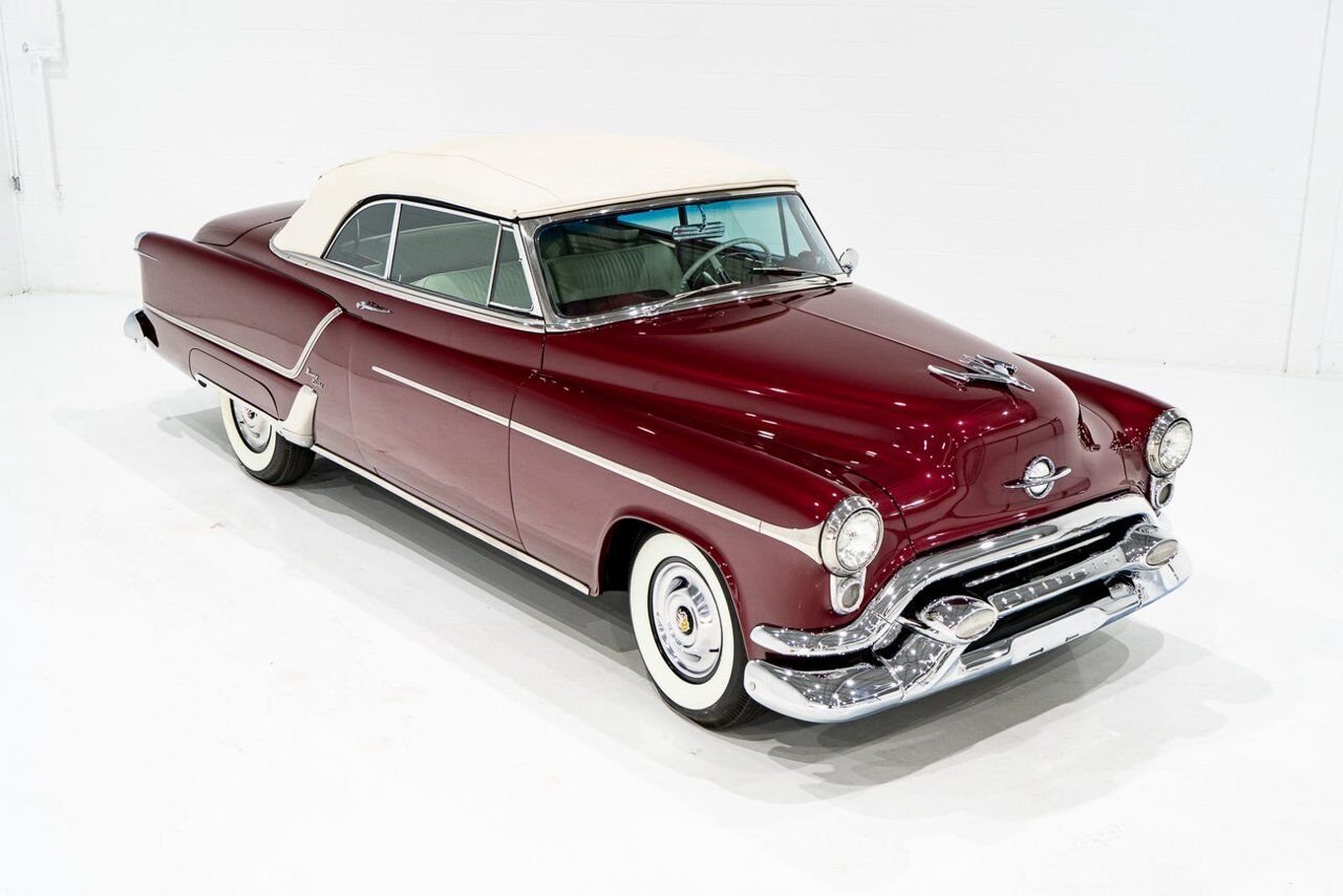 Oldsmobile 98 PRIX EN USD | Convertible Beautifully Presented from complete Restoration 1953 Rouge Montréal - photo #21