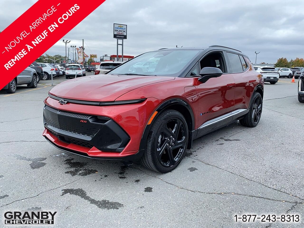 Chevrolet Equinox EV 4 portes RS | 27-0213A 2025 Rouge Granby - photo #0