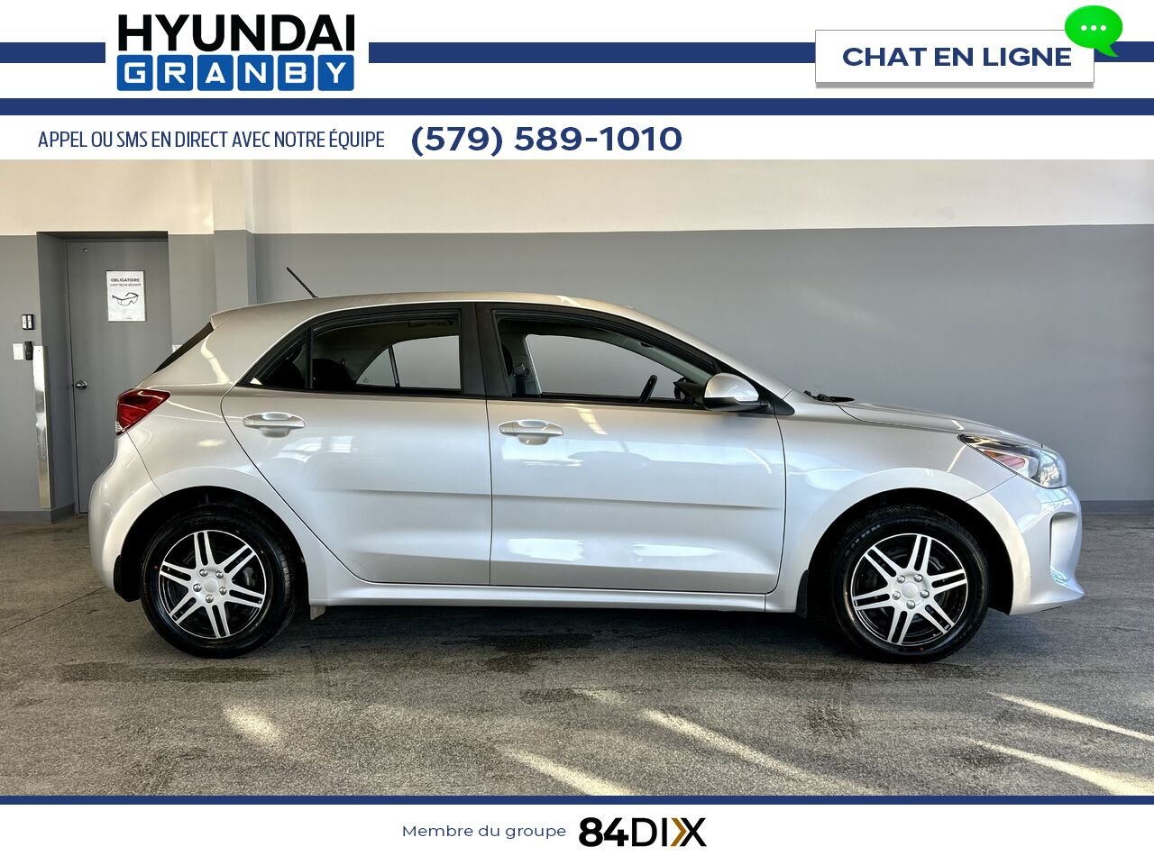 2018 Kia Rio 5 portes Grey Granby - photo #8