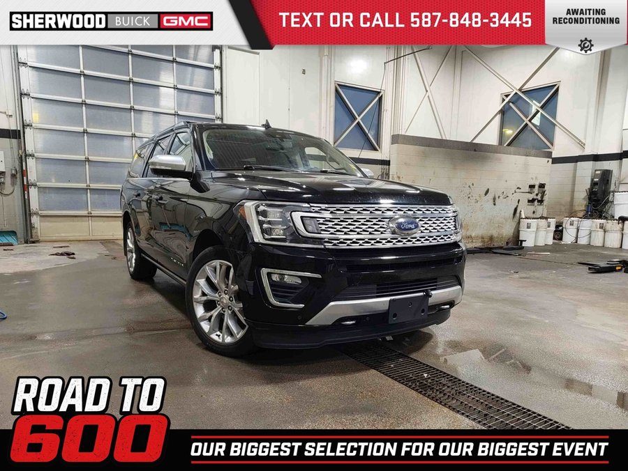 2018 Ford Expedition Max Platinum 600B 3.5L | Sunroof | Navigation Black