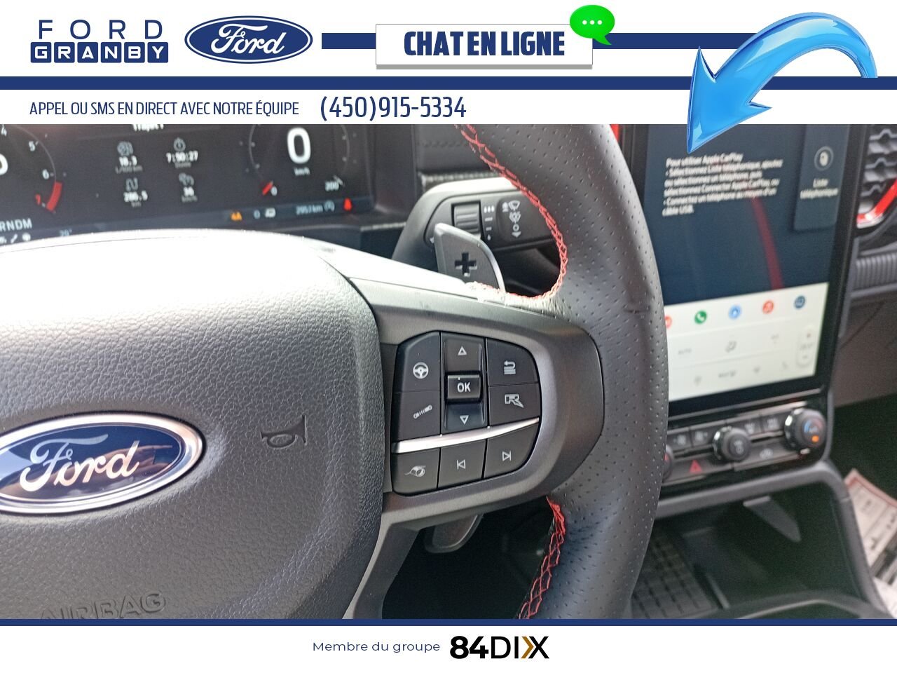 Ford RANGER 2024 Noir Granby - photo #24