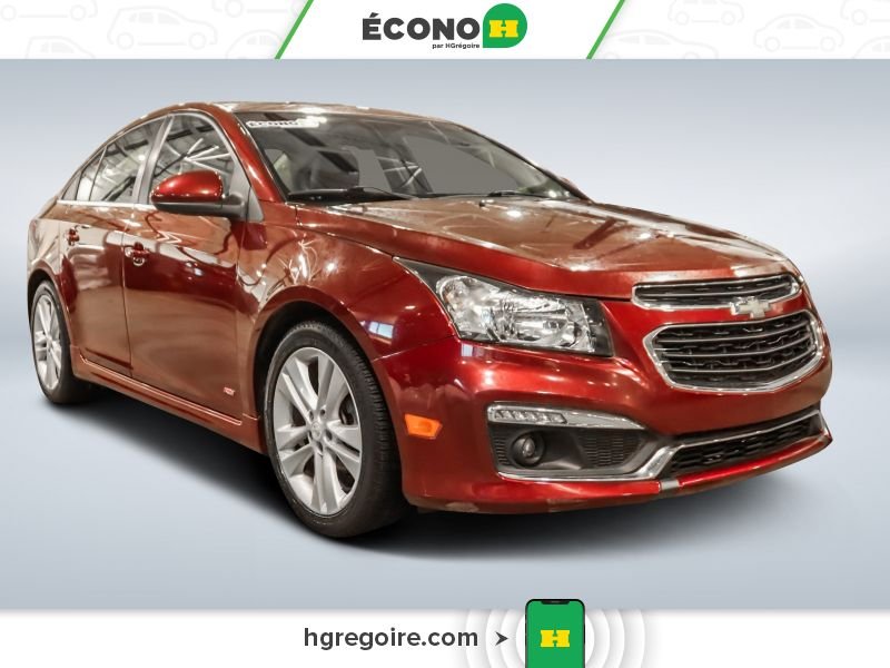 2015 Chevrolet Cruze Red Blainville - photo #0