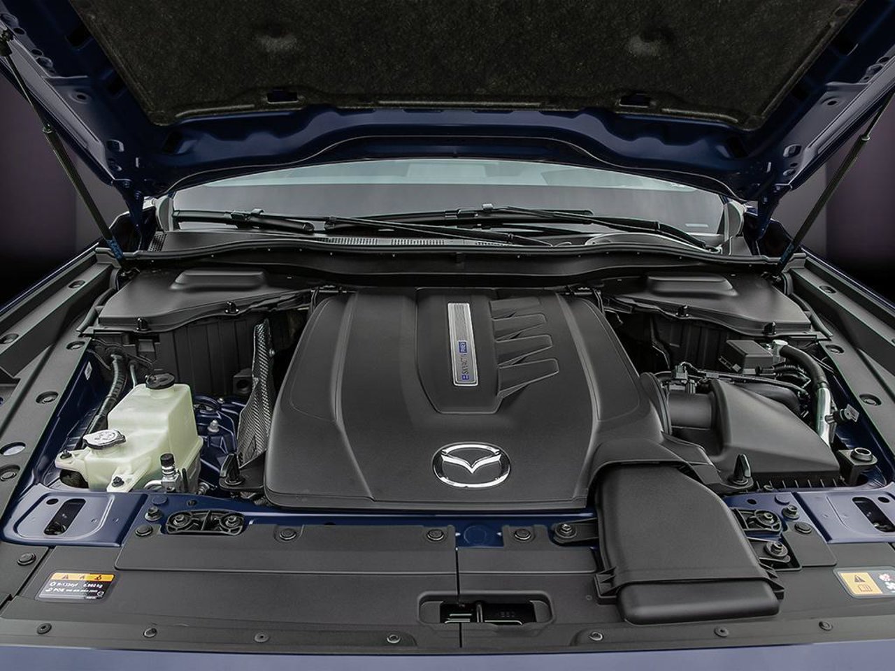 2026 Mazda CX-70 PHEV JM3KJDHA2T1214049 Deep Crystal Blue Mica Mirabel - photo #5