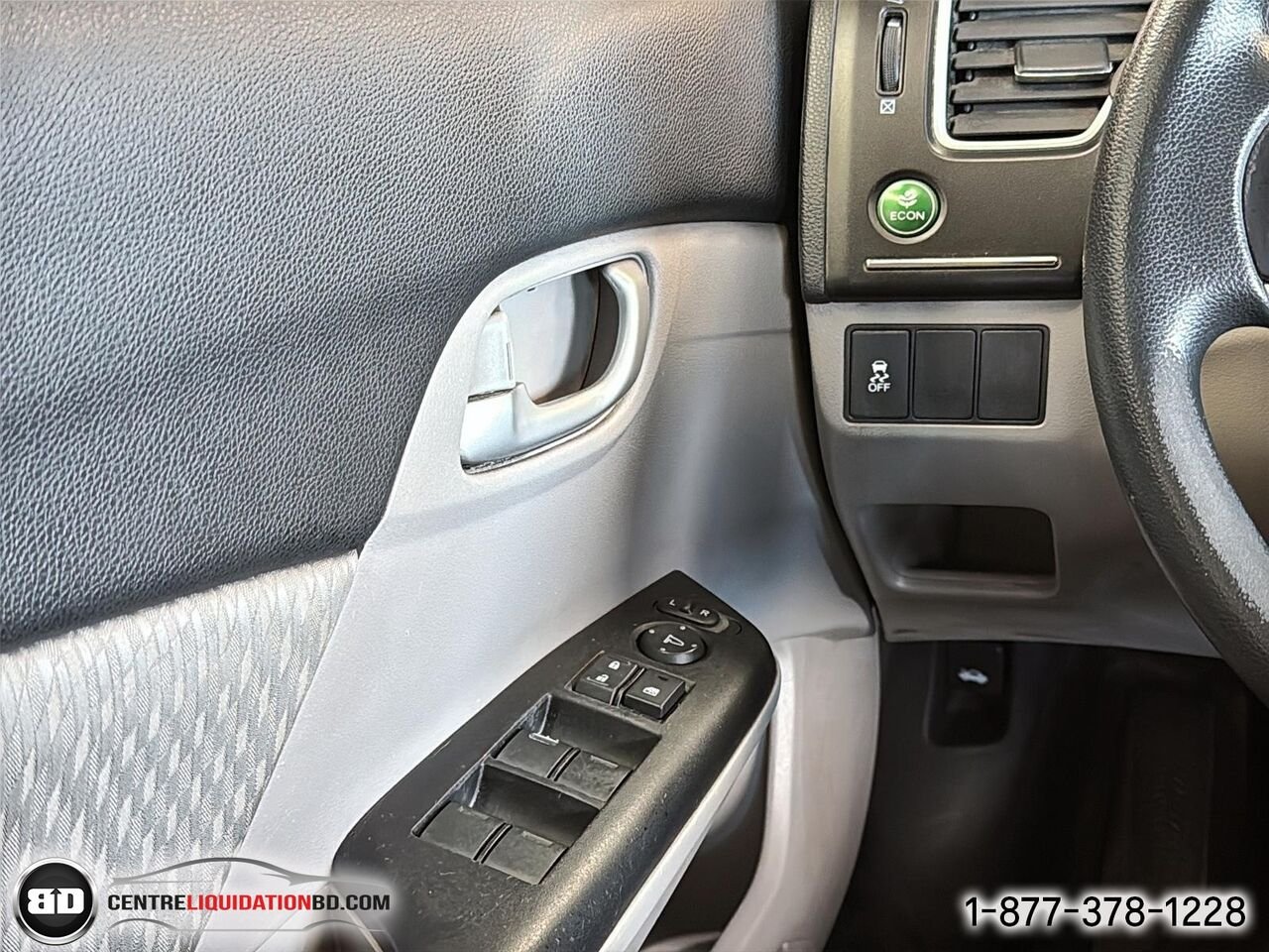 Honda Civic Sedan LX MANUELLE | BD0373 2015 Gris Granby - photo #16