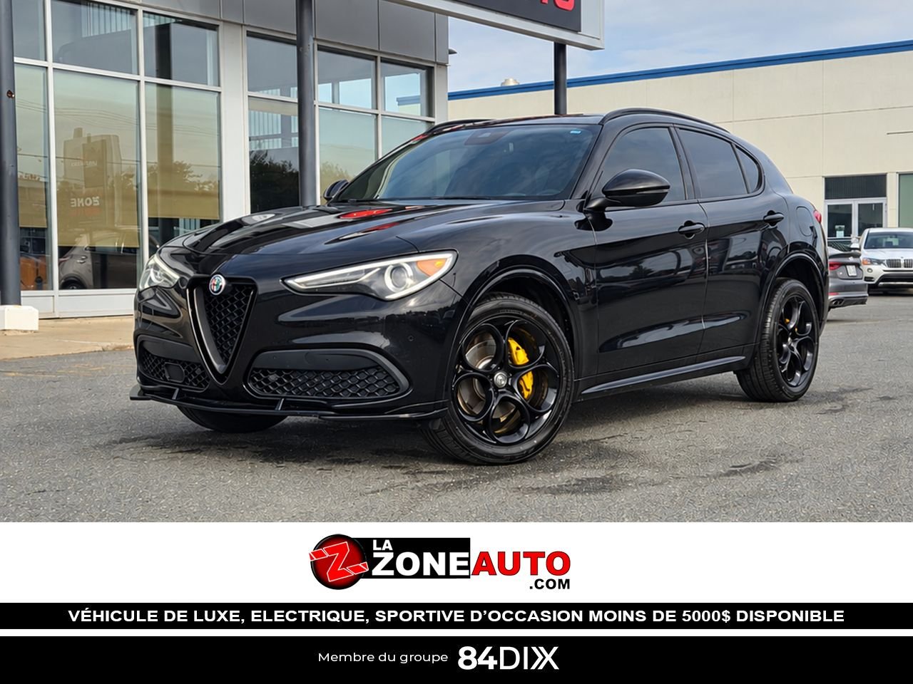 2021 Alfa Romeo Stelvio Black Granby - photo #0