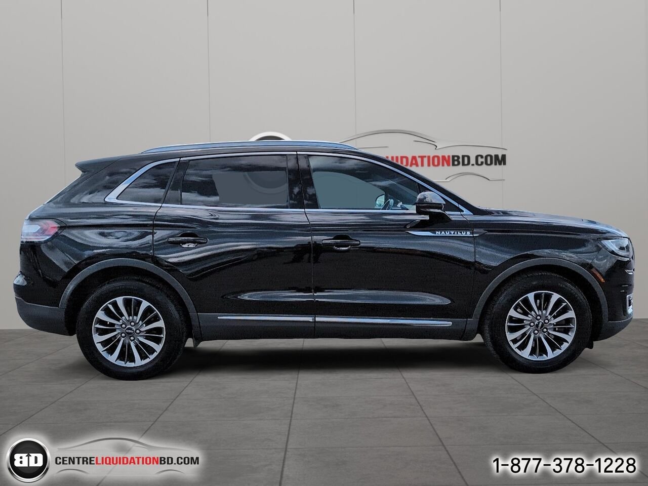 2019 Lincoln Nautilus Select | BD0382 Black Granby - photo #3