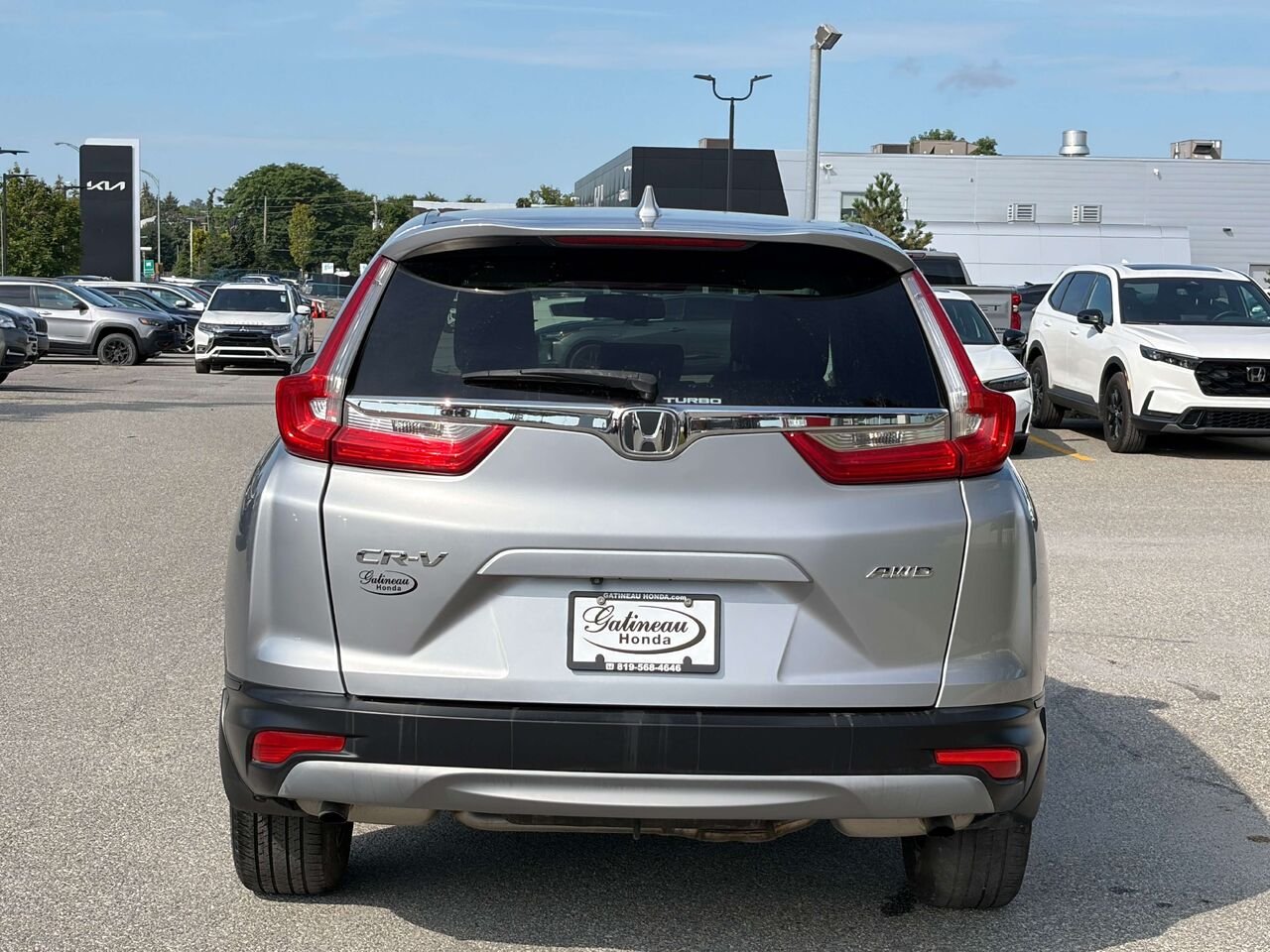Honda CR-V EX-L 2019 Gris Gatineau - photo #4