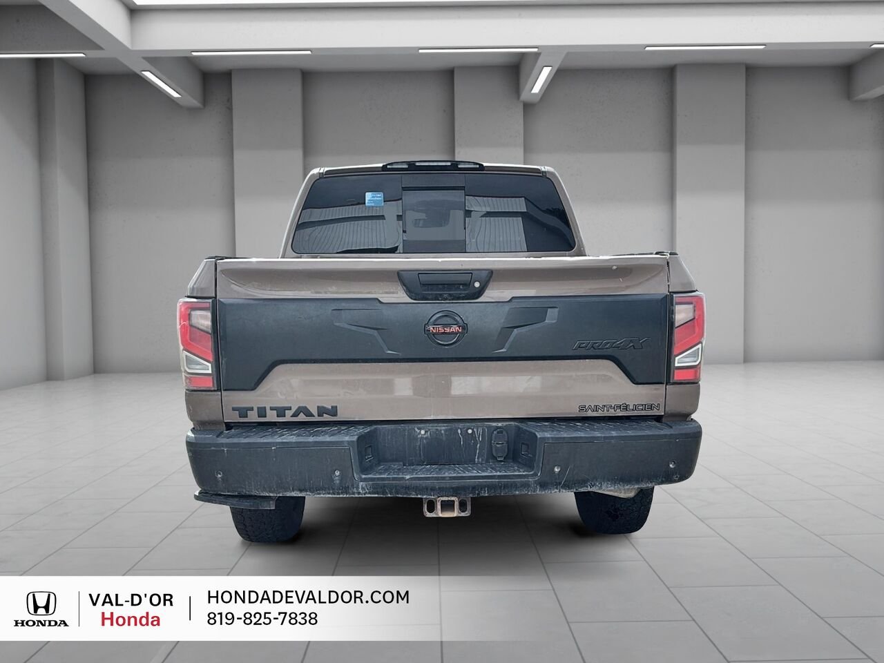 Nissan Titan PRO-4X cabine double 4x4 2020 Brun Val-d'Or - photo #2