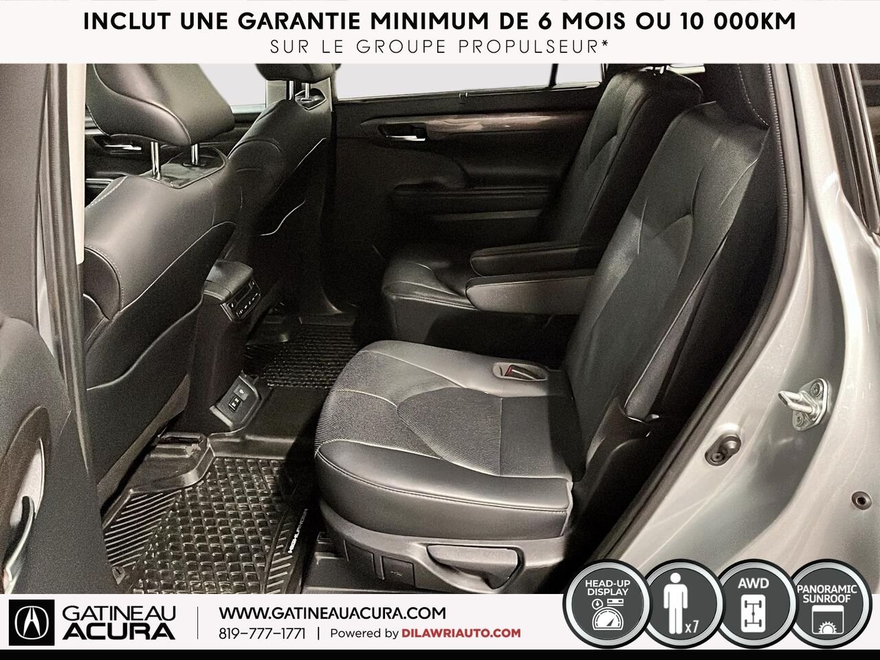 Toyota Highlander Platinum AWD 2021 Argent Gatineau - photo #26