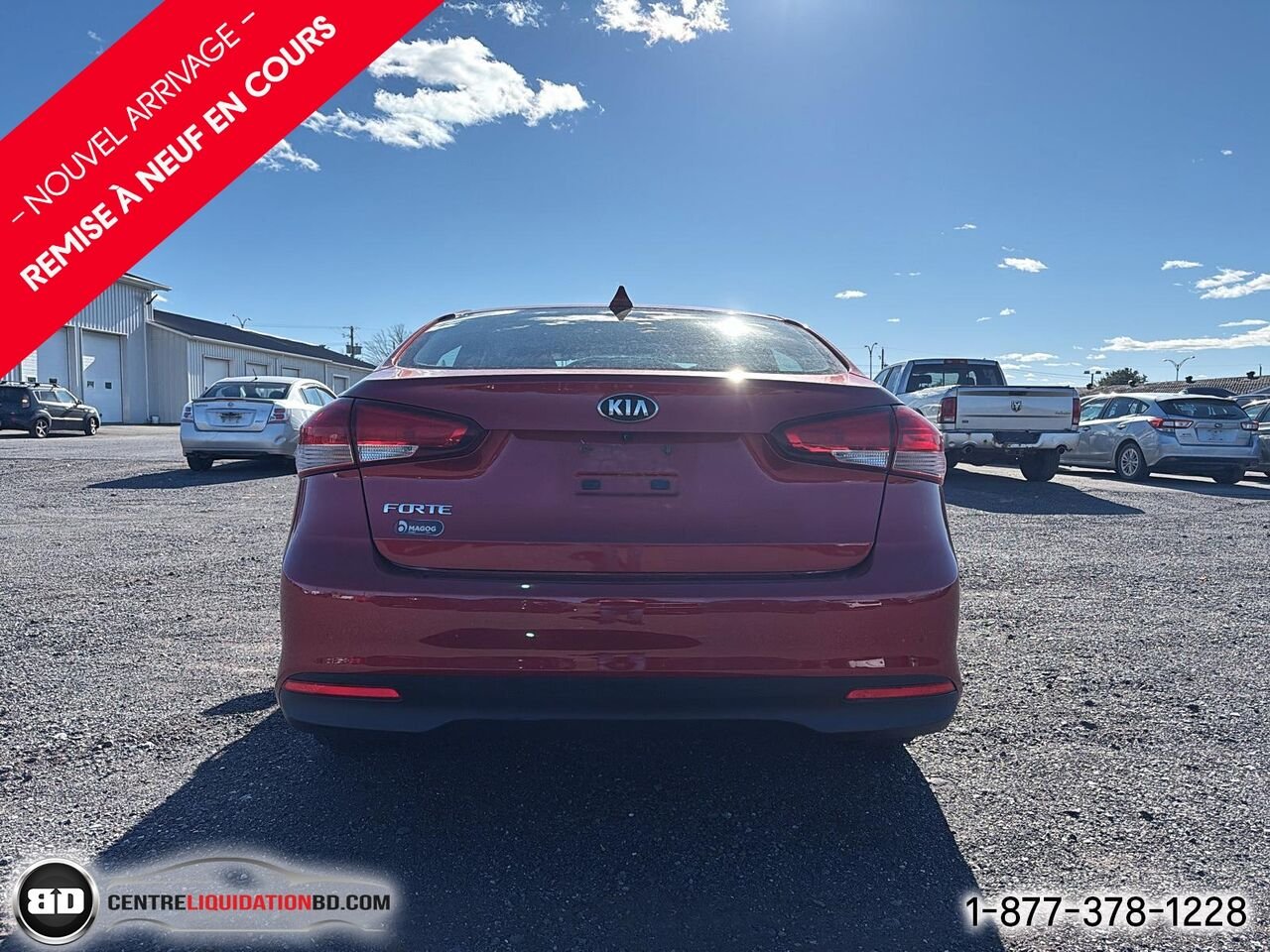 2018 Kia Forte LX+ BA | BD0469 Red Granby - photo #8