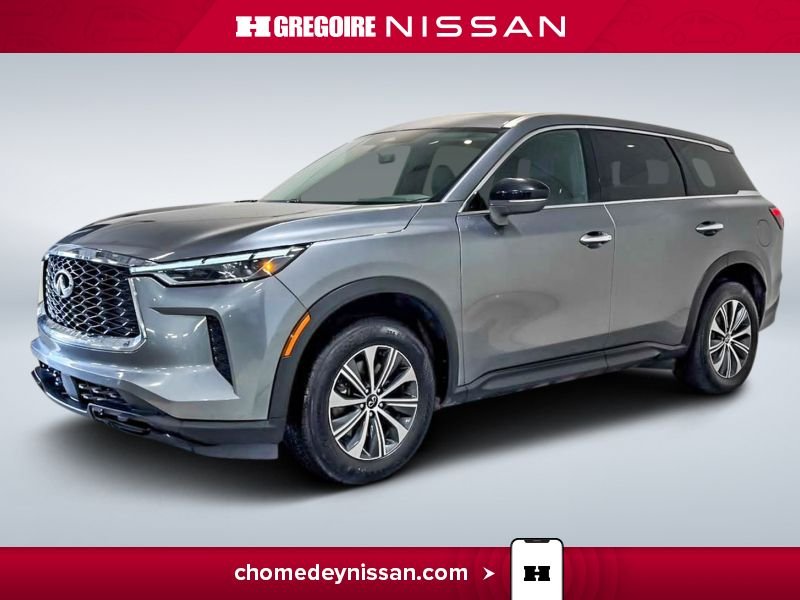 Infiniti QX60 PURE * AWD * Cuir * Toit * Volant Chauffants * 2024 Gris