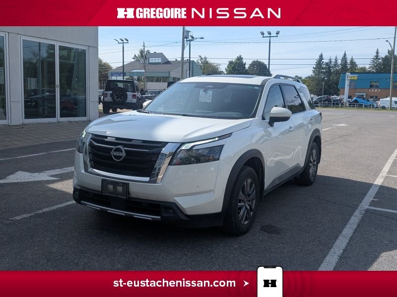 Nissan Pathfinder SE4847 | SV Moonroof APPLE CARPLAY MAGS AWD 2024 Blanc Laval - photo #5