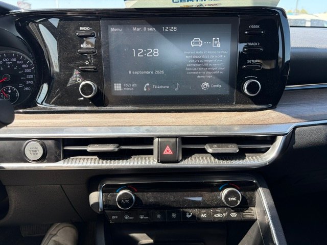 KIA K5 1.6L T-GDI EX AWD 2021 Blanc Chibougamau - photo #8
