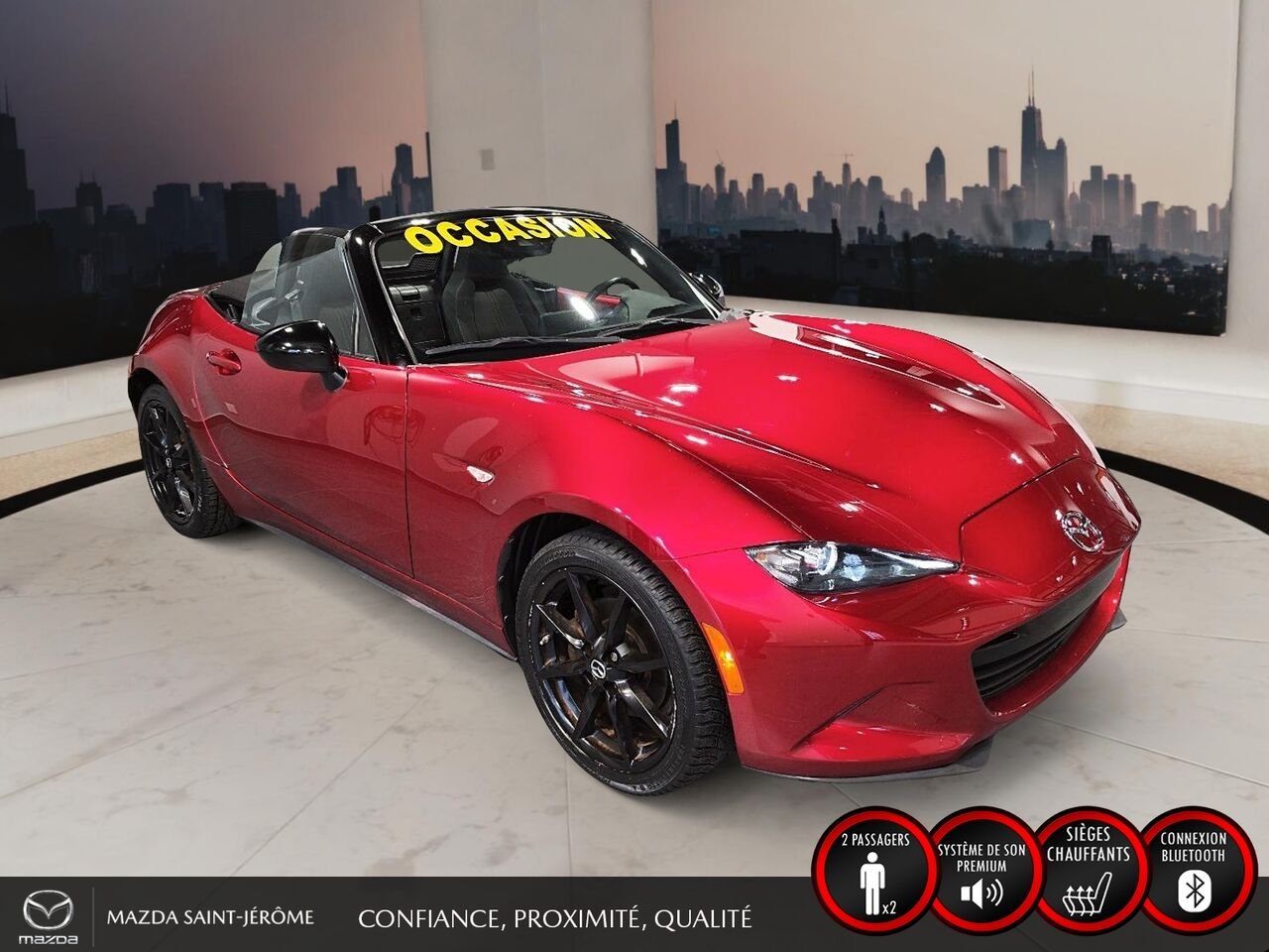 2020 Mazda MX-5 Red Ste-Agathe des Monts - photo #1