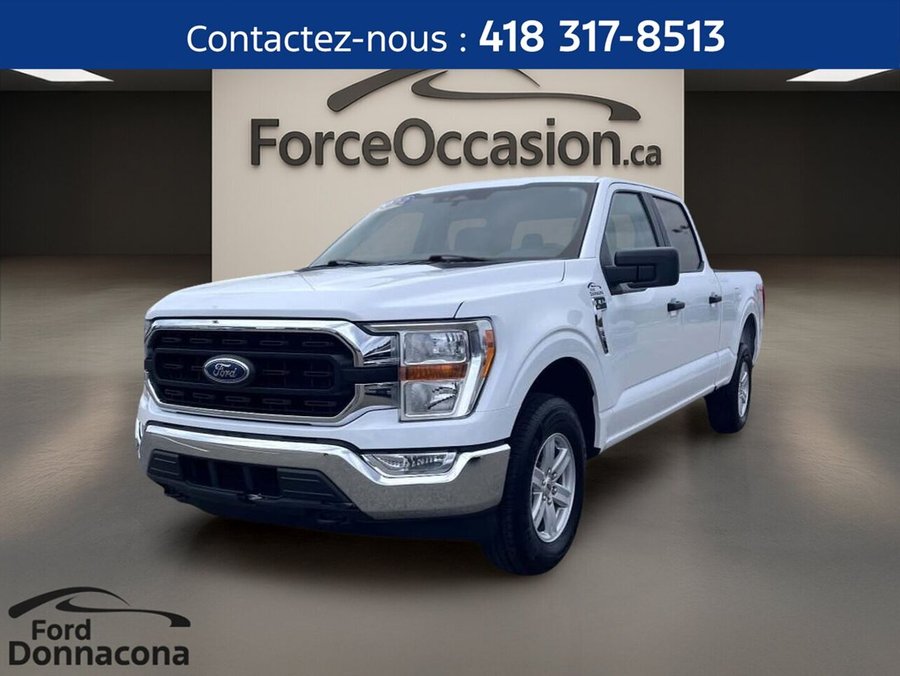 Ford F-150 XLT cabine SuperCrew 4RM caisse de 5,5 pi - ENSEMBLE NOIR - MOTEUR 3,5 ECOBOOST 2024 Noir