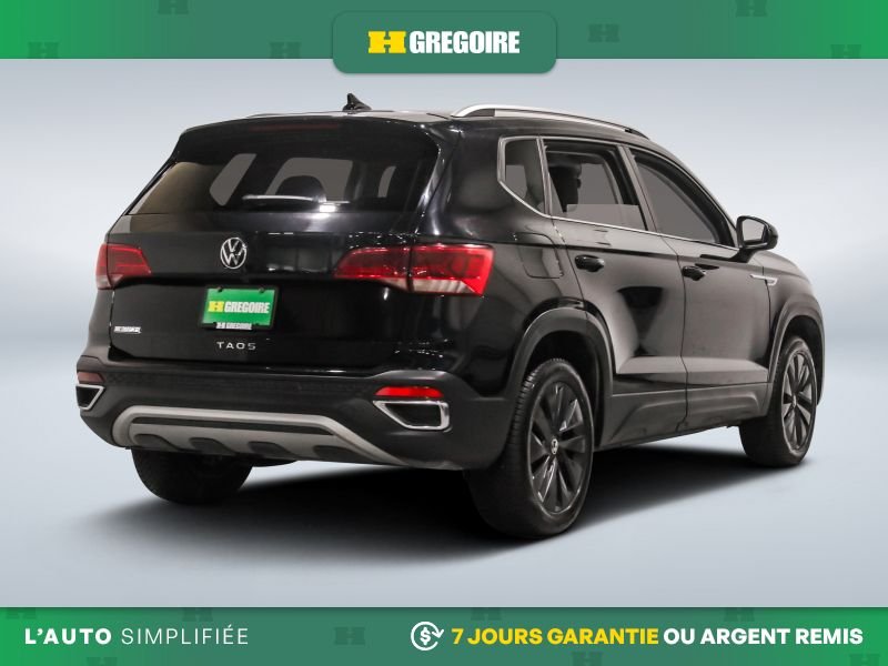 Volkswagen Taos 822980 | Comfortline AUTO AC CUIR NAV MAGS CAM RECUL BLEUTO 2024 Noir Laval - photo #8