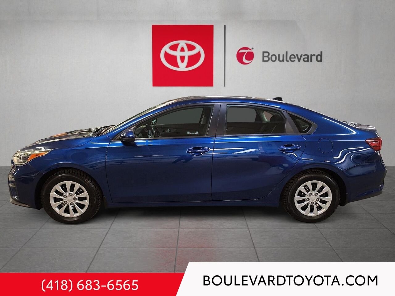 Kia Forte 100307A-16 | LX 2021 Bleu Québec - photo #5