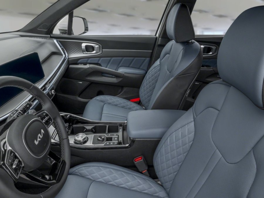 Kia Sorento hybride SX TI 2026 Vert paysage urbain