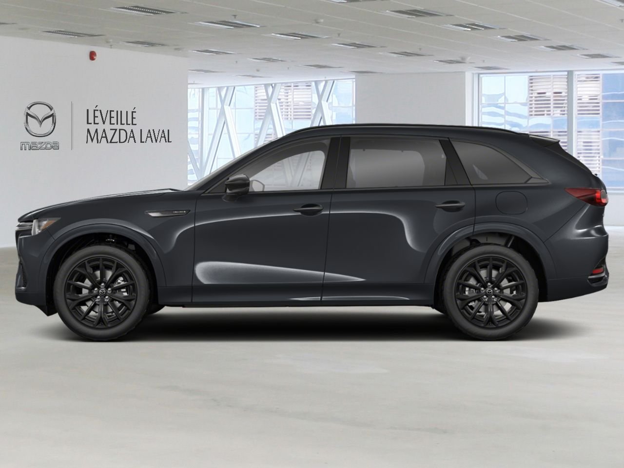 2026 Mazda CX-70 MHEV GT-P TI Jet Black Mica Laval - photo #1